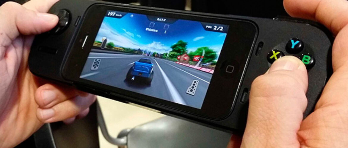 PowerShell de Logitech para iPhone 5S.