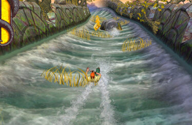 Los rápidos en Temple Run 2.