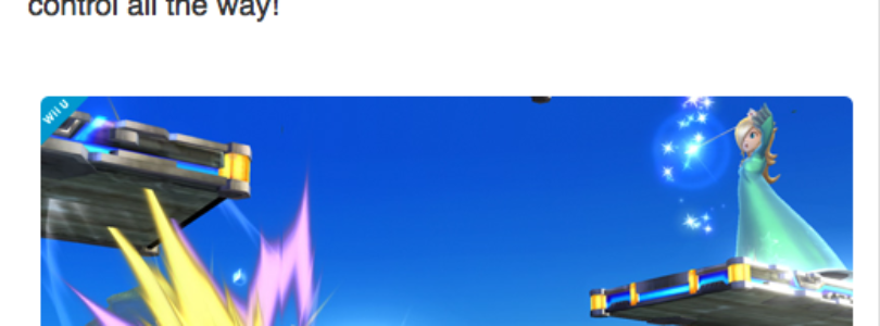 Rosalina y Luma luchando en Super Smash Bros.