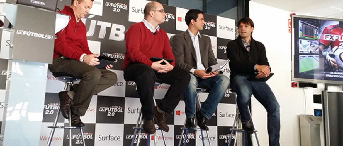FX Fútbol 2.0 presentación en Madrid.