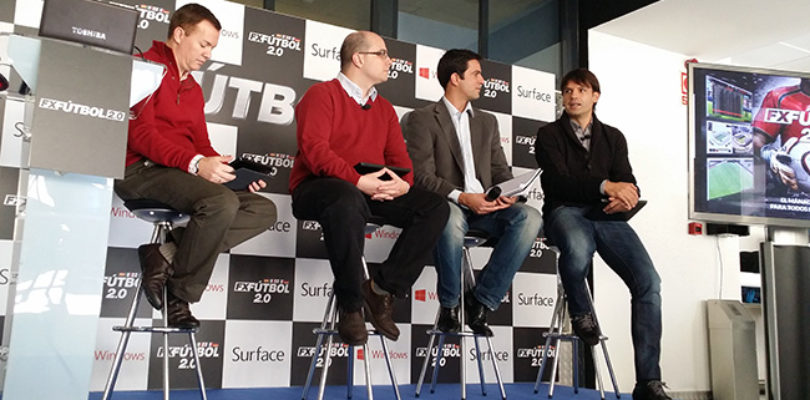 FX Fútbol 2.0 presentación en Madrid.