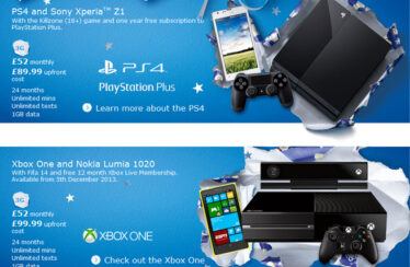o2 ofertas ps4 xbox one