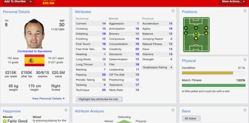 football manager 2014 iniesta