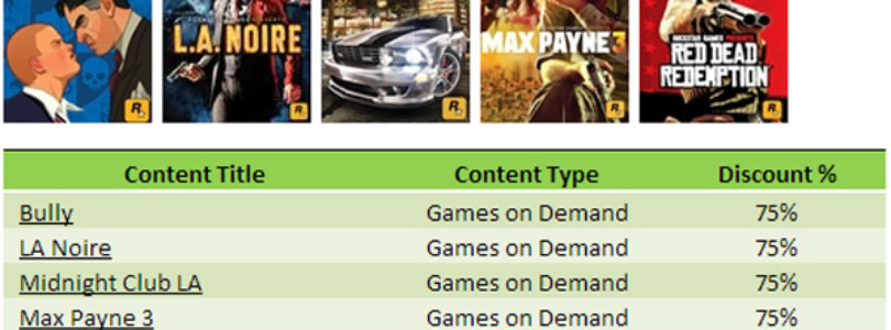 Rockstar Xbox Live